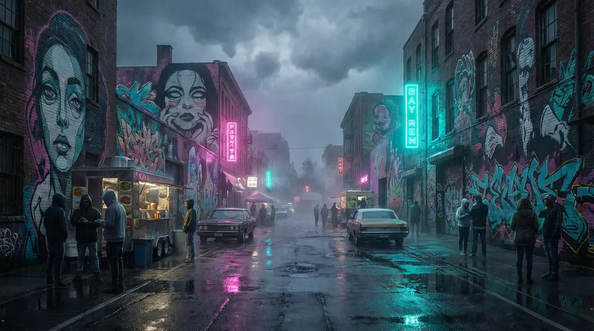 伊人成综合网伊人222 - 雨夜壁画街